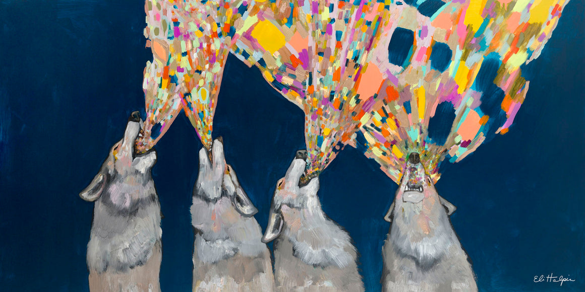 Wolves Howling - PRINT - Eli Halpin