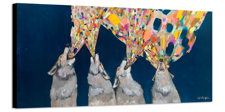 Wolves Howling - PRINT - Eli Halpin