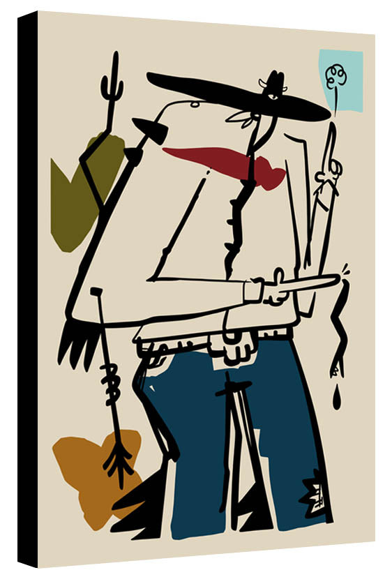 Wounded and Wanted - Gerardo Rodriguez - Print