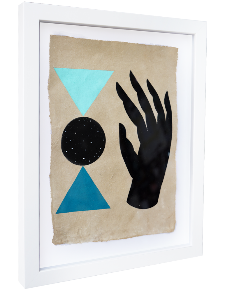 Works on Paper (Hand) - Adrian Landon Brooks - 12x15"