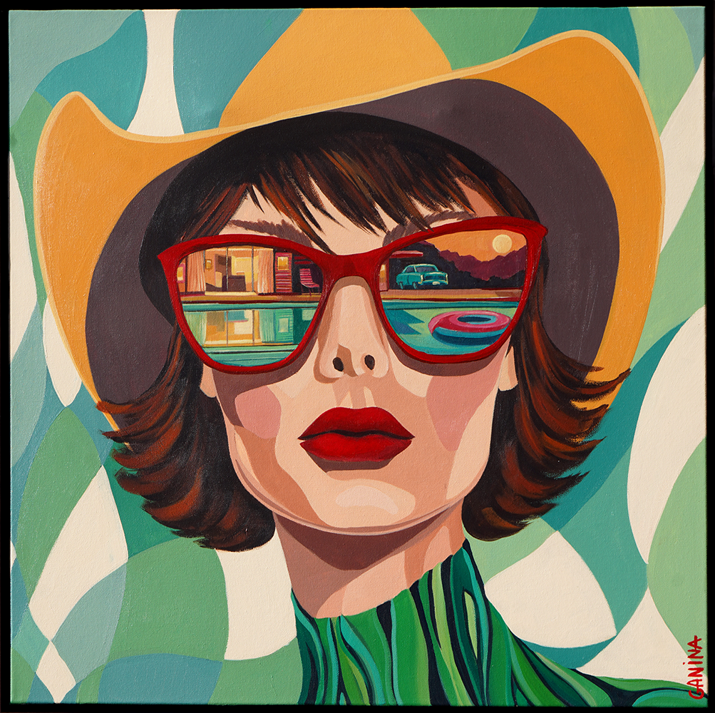 In The Meantime - Anna Ganina - 25x25"