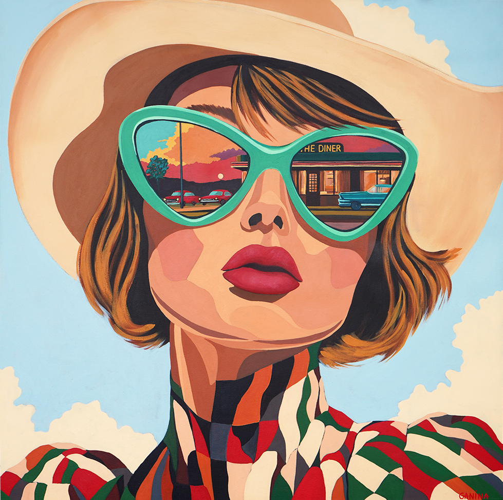 Neon Nostalgia - Anna Ganina - PRINT