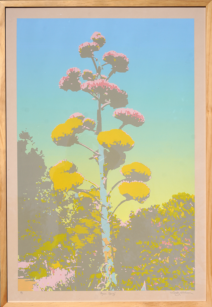 Agave Spring - Framed - Landry McMeans - 24x36"