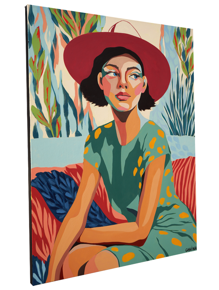 Soft Yes - Anna Ganina - 30x40"