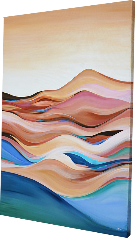 Find me At Rose Dune - Ahn Hee Strain -30x40"