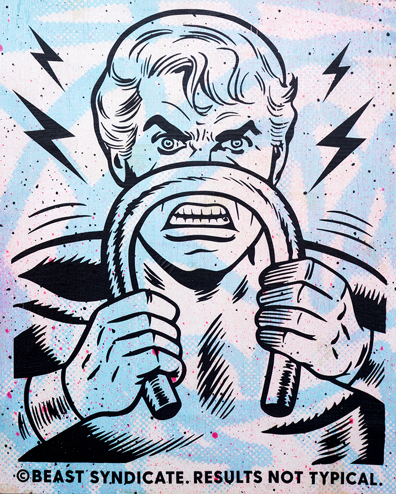 Audio Warrior - Beast Syndicate - 8x10"