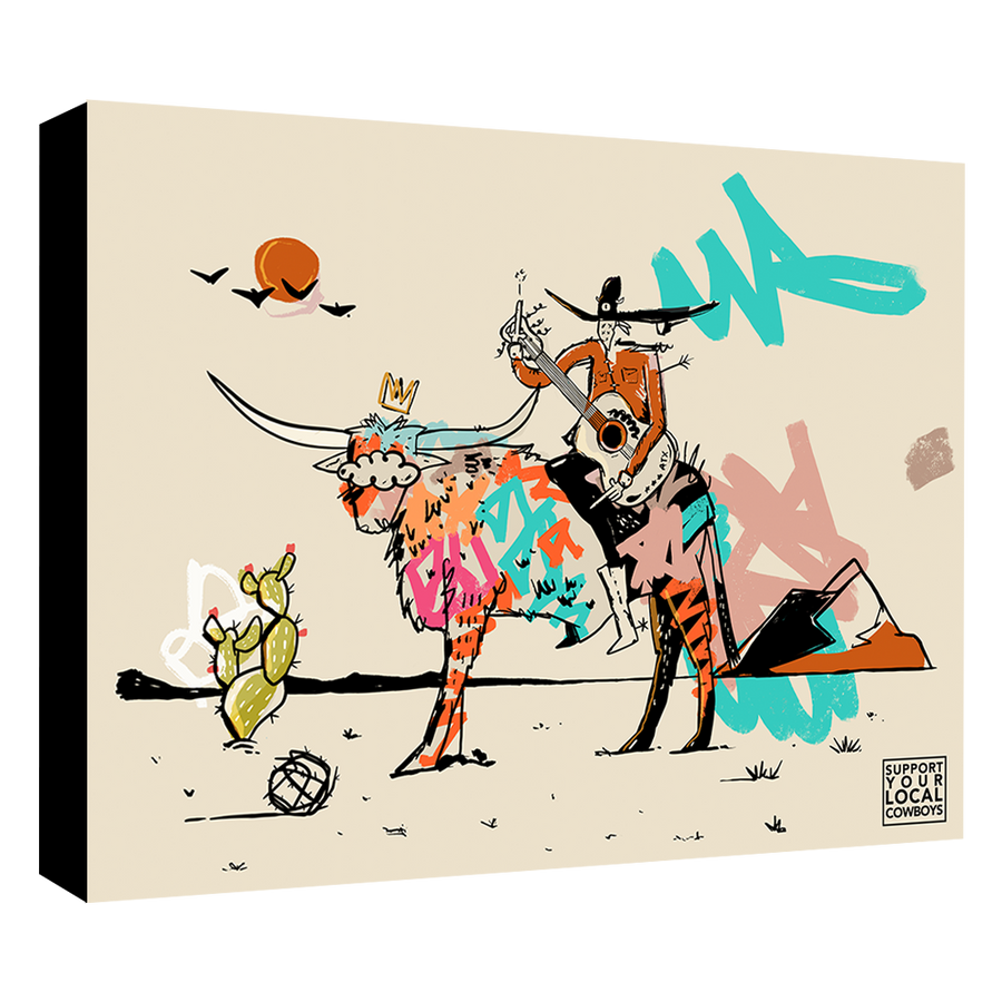 The Austin Cowboy - Gerardo Rodriguez - Print