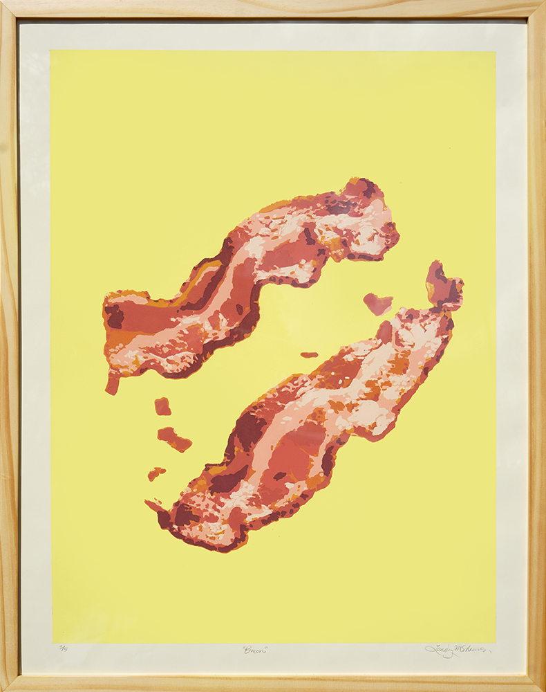 Bacon - Framed - Landry McMeans - 24x30"