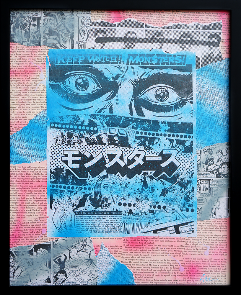 Keep Watch, Monsters! - Beast Syndicate - 18x24"