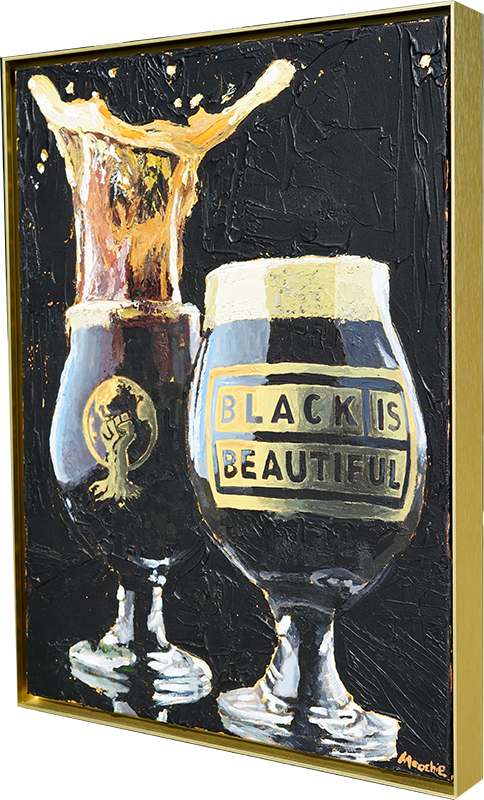 Black is Beautiful - MOOCHIE - 19 x 25"