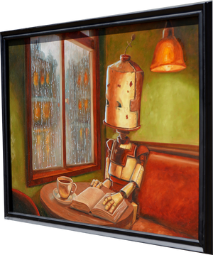 Cafe Bot - Lauren Briere - 38x26"