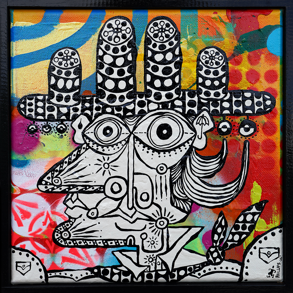 The Weather Man - Brian Phillips - 8.5x8.5"