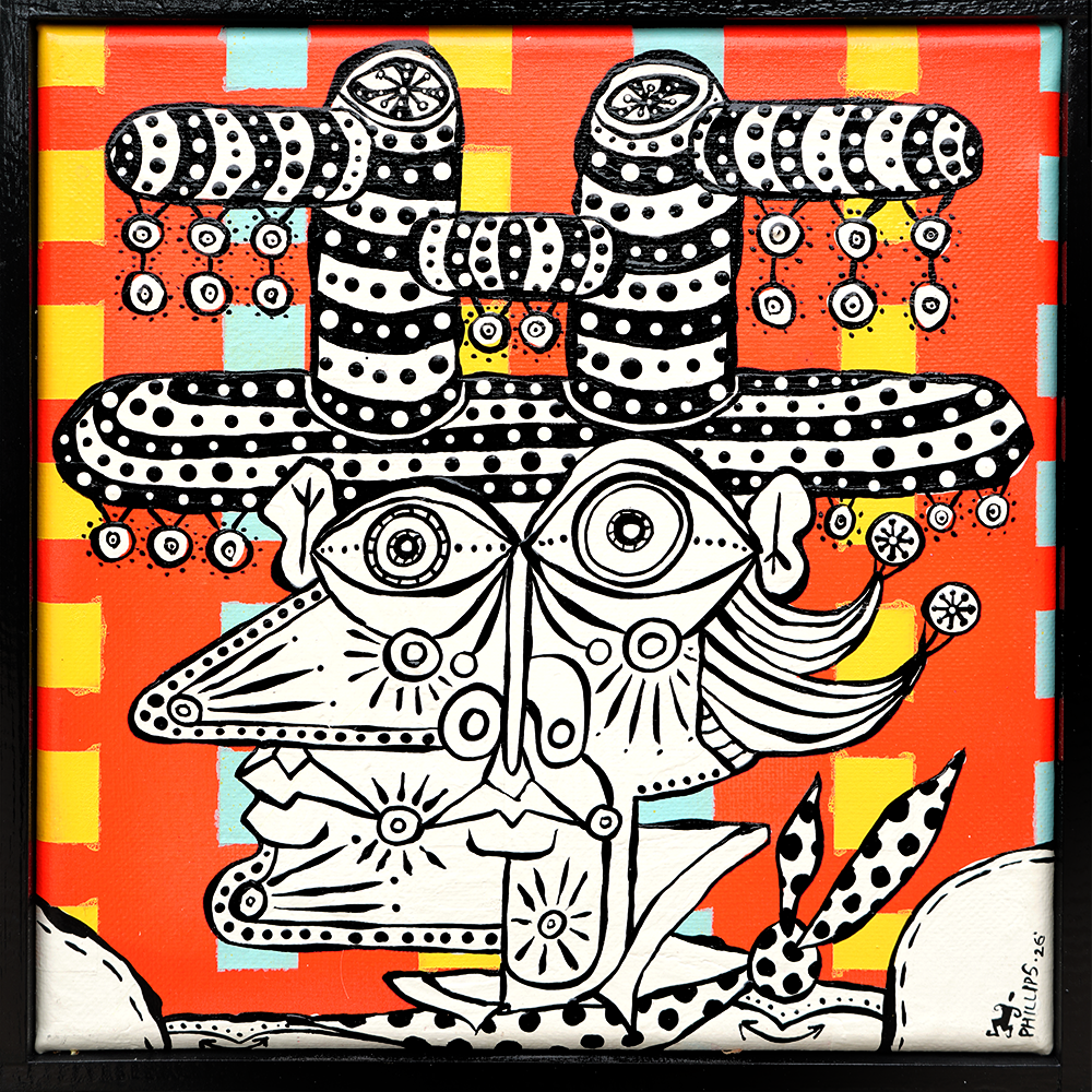 The Nightlife Kid - Brian Phillips - 8.5x8.5"