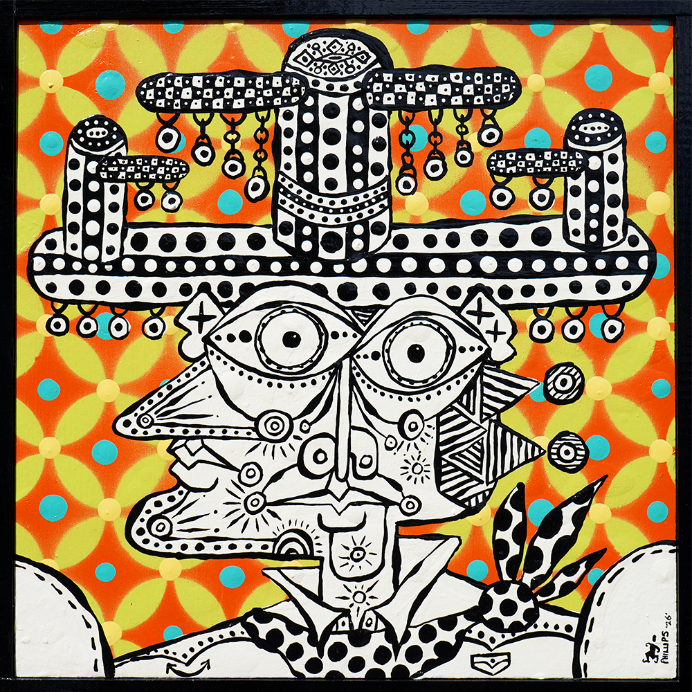 The Firecracker Kid - Brian Phillips - 8.5x8.5"