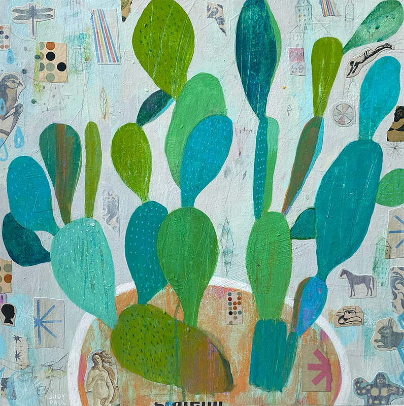 My Cactus Don’t Lie 1 - Judy Paul - 20x20”