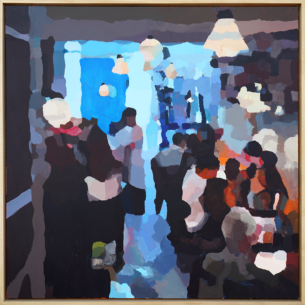 Cafe Americano #2 - Randall Kirby Cogburn - 41x41"