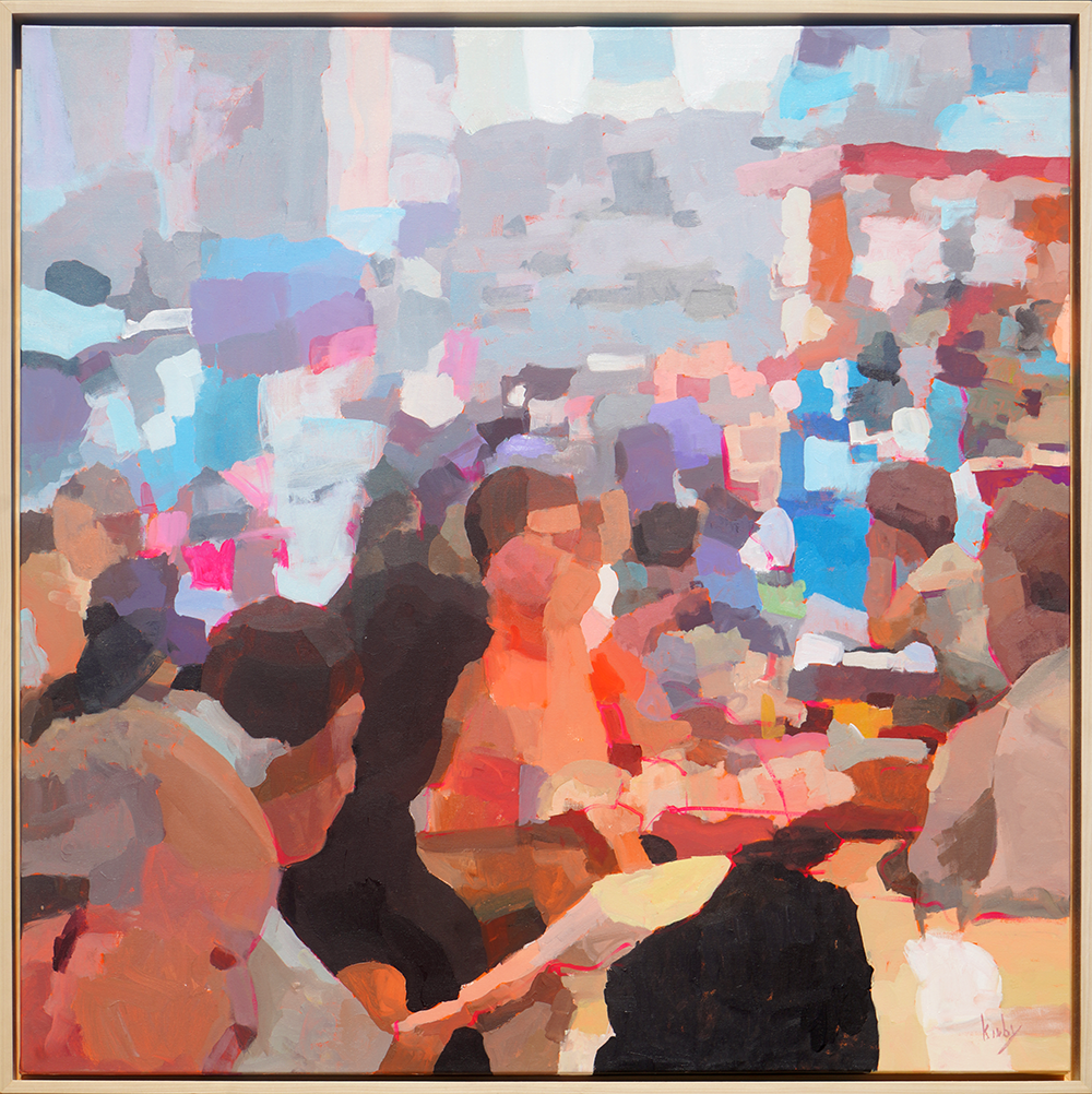 Cafe Americano #5 - Randall Kirby Cogburn - 41x41"