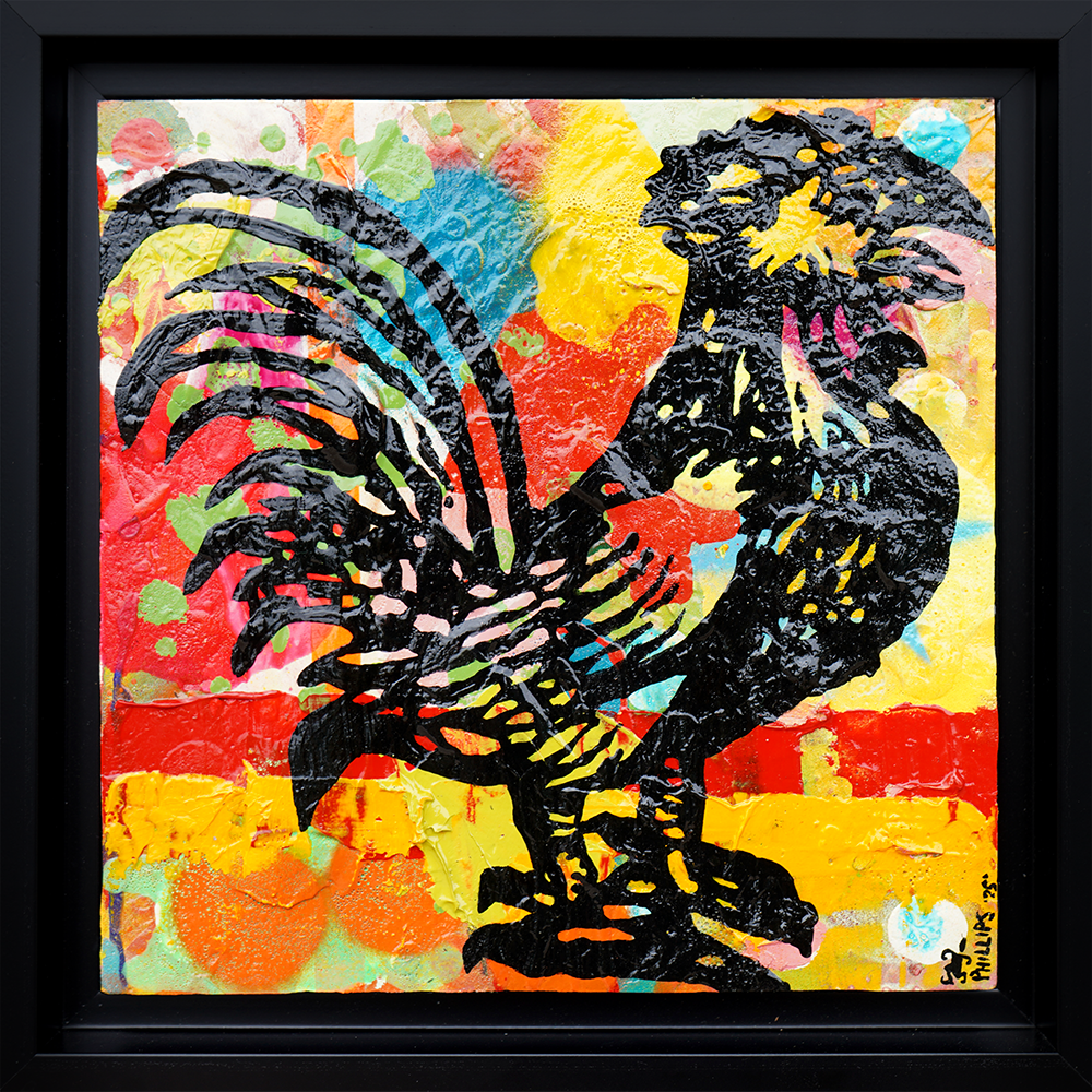 King Of The Coop - Brian Phillips -7.5x7.5"