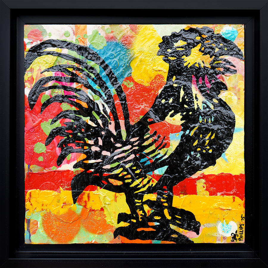 King Of The Coop - Brian Phillips -7.5x7.5"