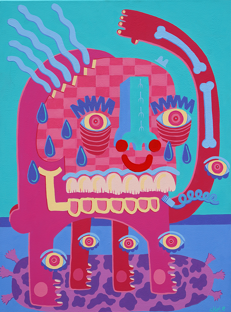 Cold Shower - Jeff Skele - 30x40"