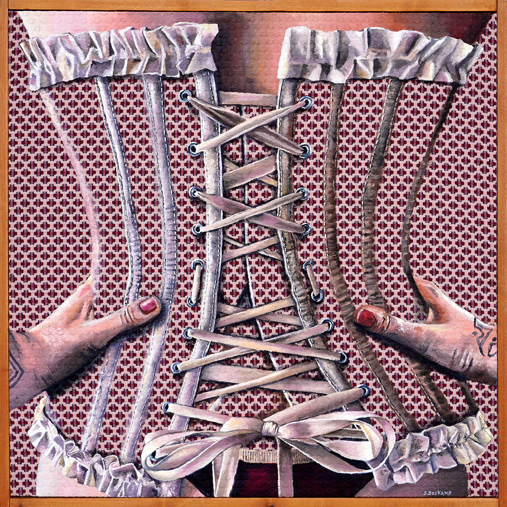 Corset - Sandra Boskamp - 30x30