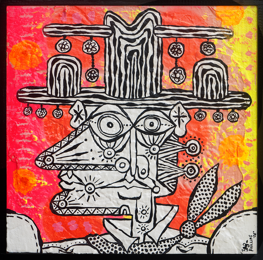 Dololly Donny - Brian Phillips -8.25x8.25"