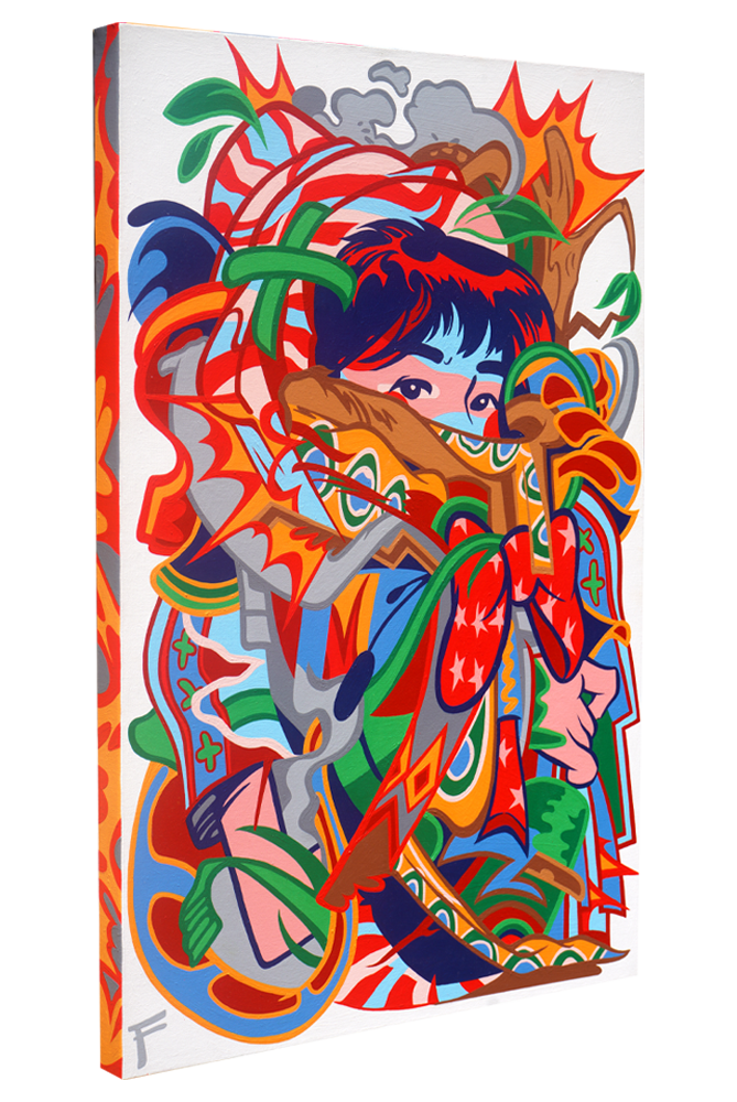 Red White & Feeling Blue - FEEBEE -"