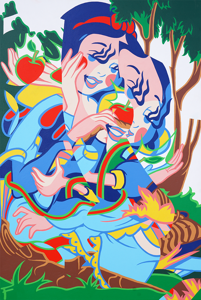 Fairest of Them All- FEEBEE - 24x30"