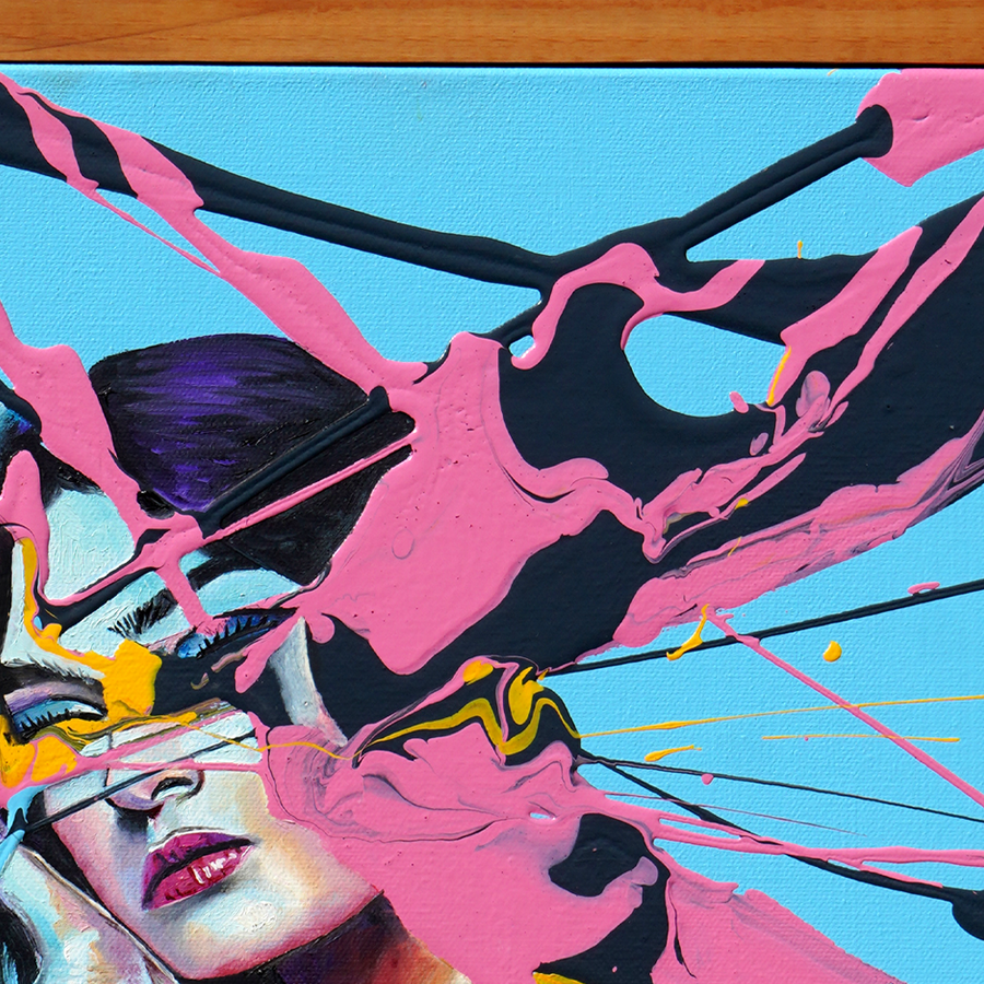 That Retro Feeling - Sandra Boskamp - 24x24"
