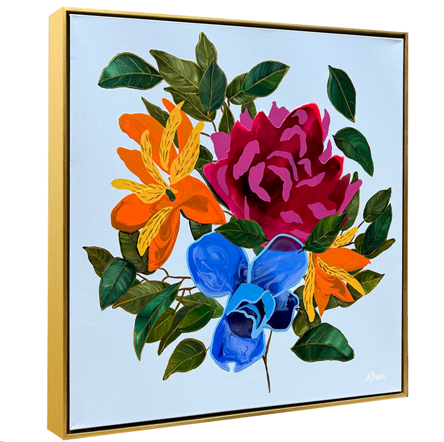 Fragrant Fragments - Neena Buxani - 30x30"