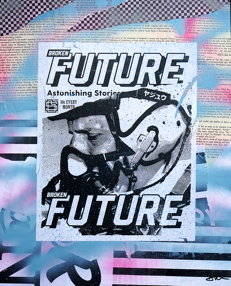 Broken Future - Beast Syndicate - 18x24"