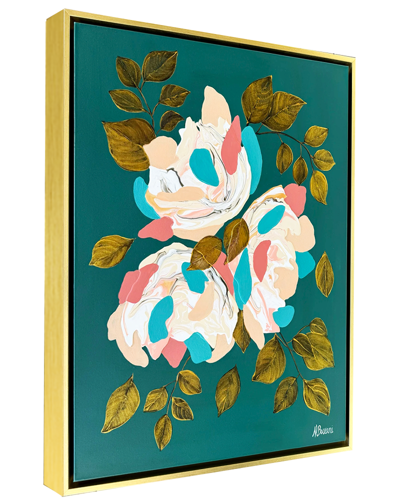 Golden Whispers - Neena Buxani - 24x30"