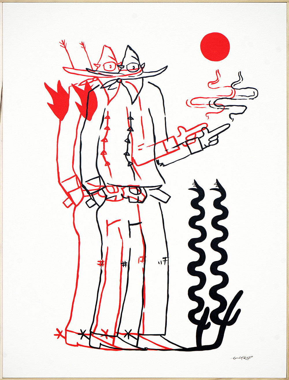 Burned Twice - Gerardo Rodriguez - 30x40"