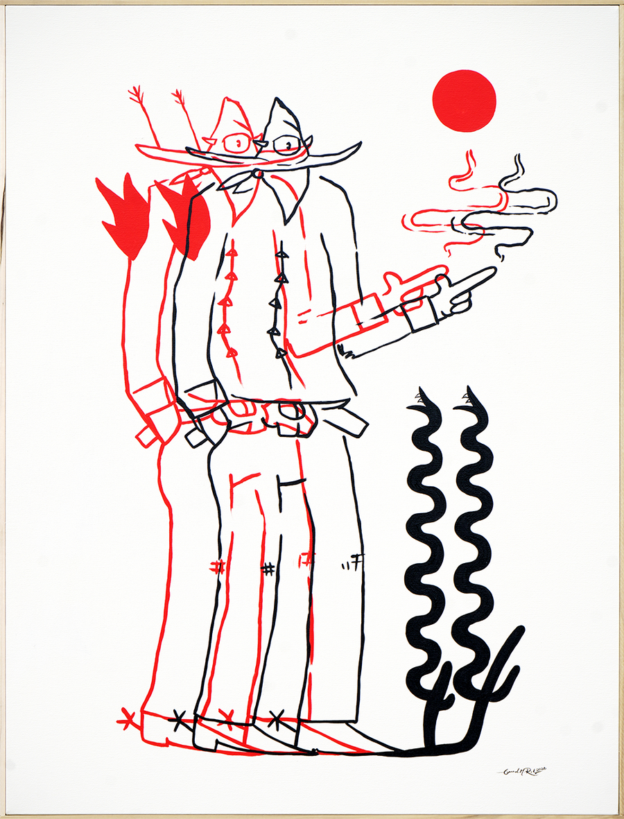 Burned Twice - Gerardo Rodriguez - 30x40"