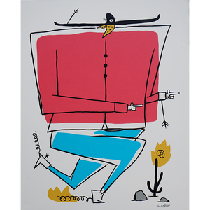 "Chest Full of Vengeance" - Gerardo Rodriguez - 24x30"