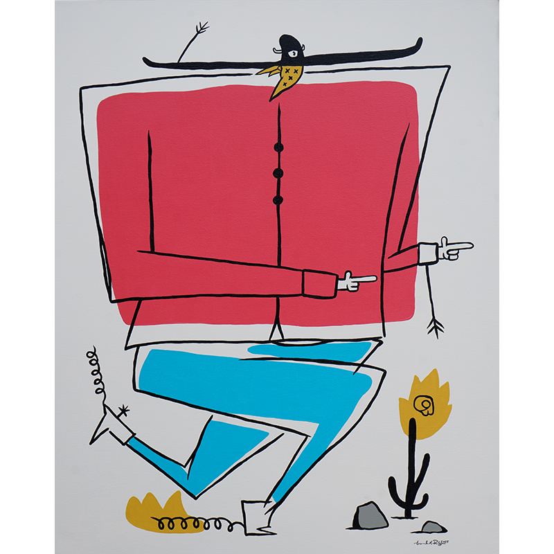 "Chest Full of Vengeance" - Gerardo Rodriguez - 24x30"