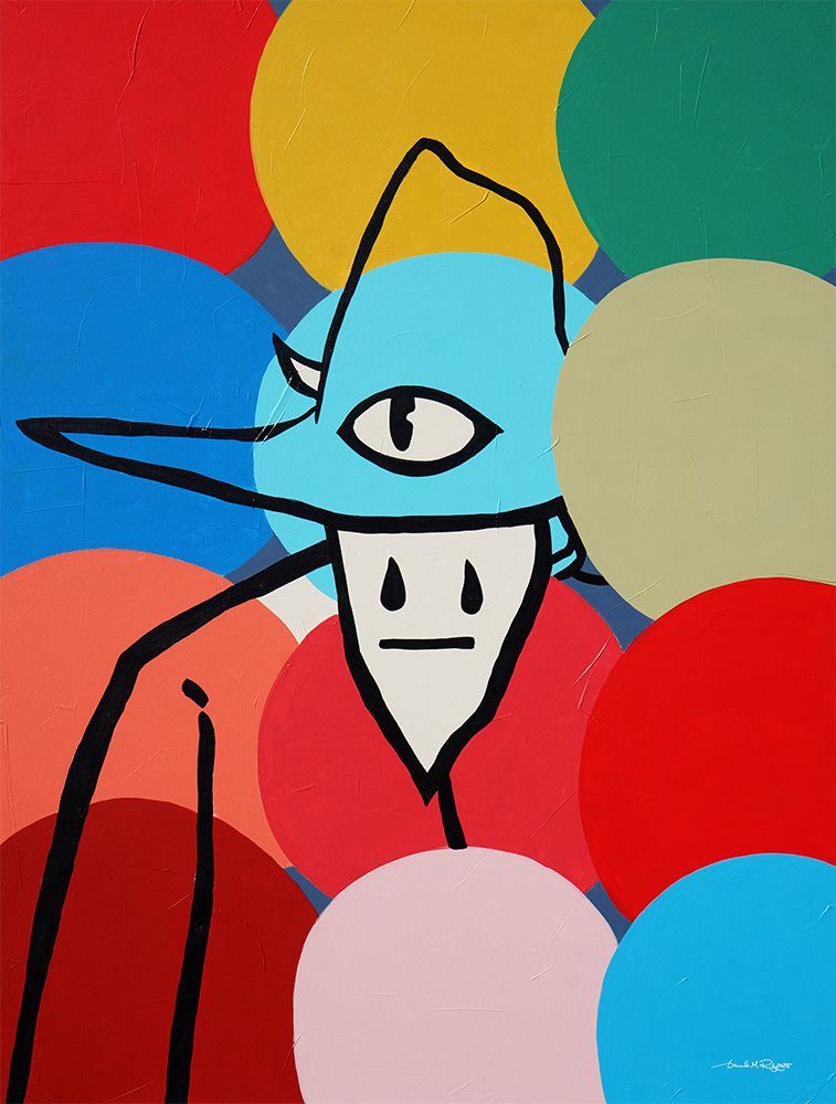 Vaquero Dos Caras - Gerardo Rodriguez -  30x40"