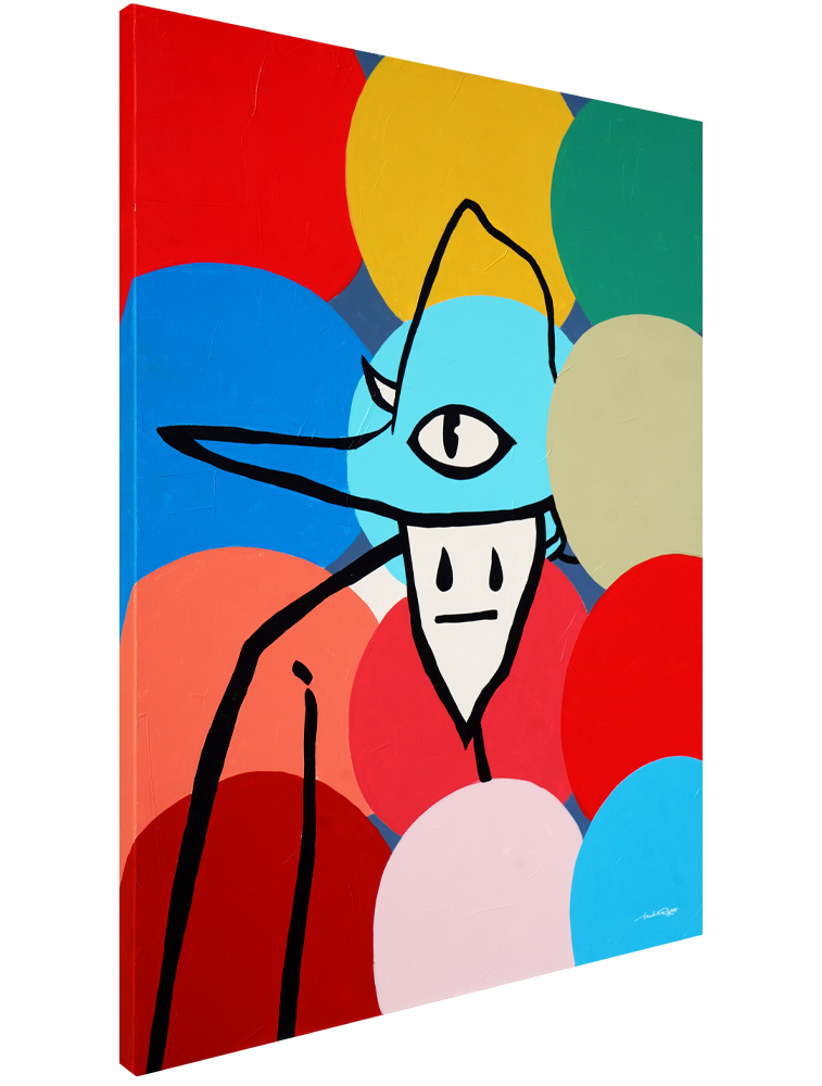 Vaquero Dos Caras - Gerardo Rodriguez -  30x40"