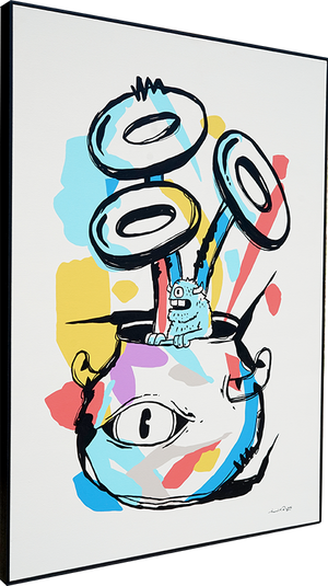 Among the Blooms - Gerardo Rodriguez - 30.5x40.5"