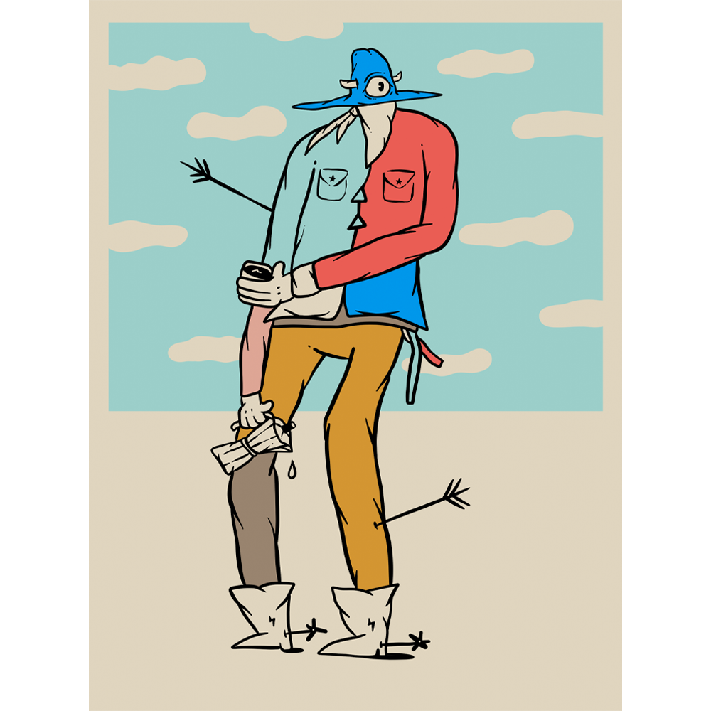 Brewed For Trouble - Gerardo Rodriguez - Print