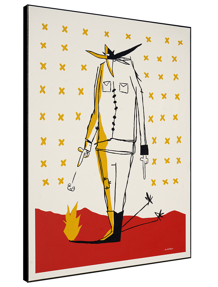 No Flame Left To Feed - Gerardo Rodriguez - 30x40"