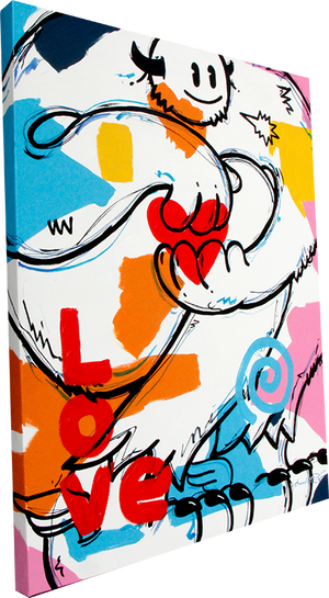 Full of Love - Gerardo Rodriguez - 24x30"