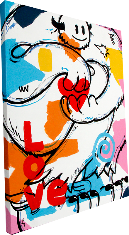 Full of Love - Gerardo Rodriguez - 24x30"