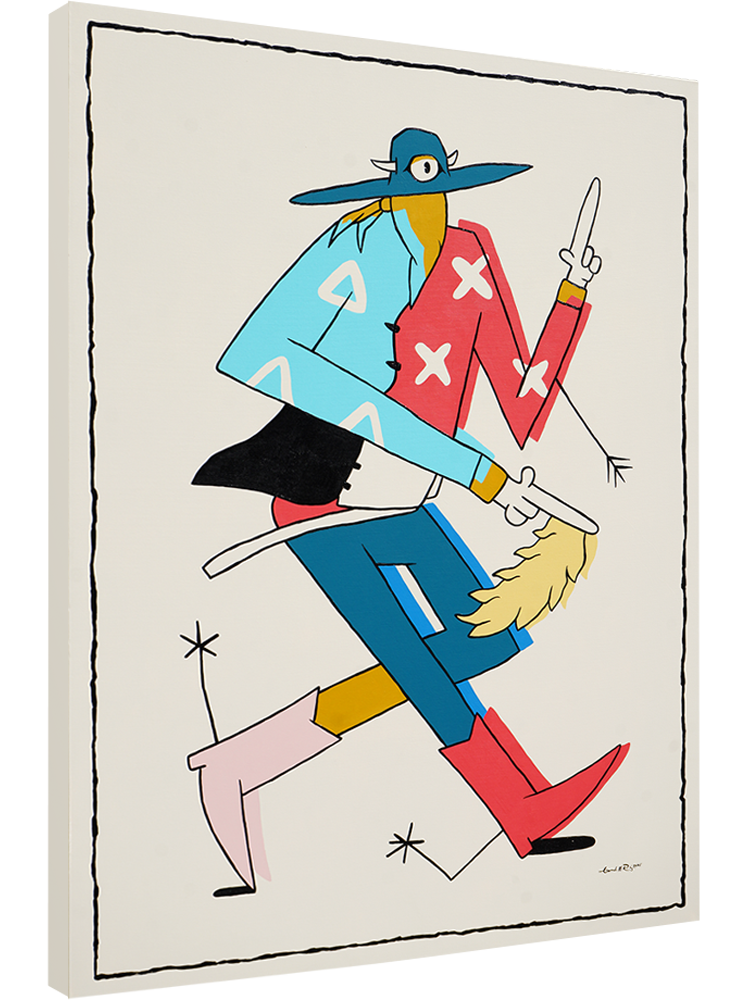 Hot Streak - Gerardo Rodriguez -  34x48"