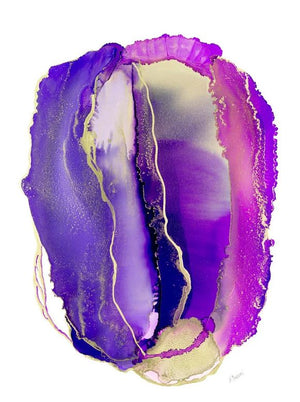 Healing Amethyst - Neena Buxani - 11 x 14"