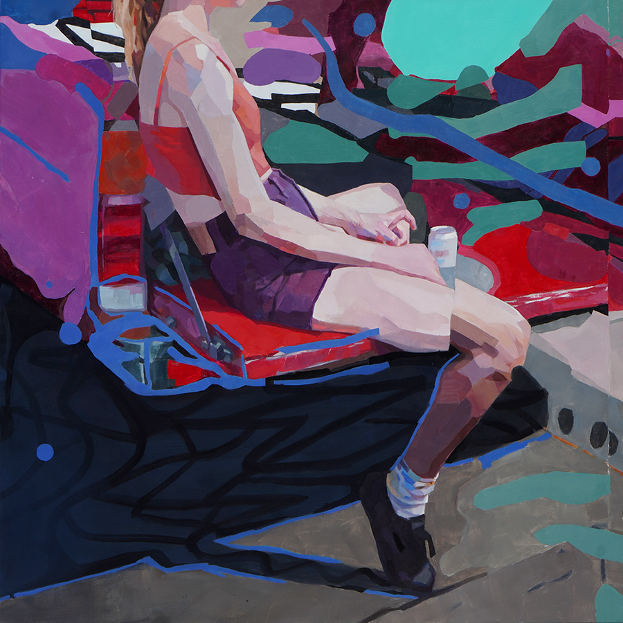 Heap Queen - Ross Loftin - 48x48"