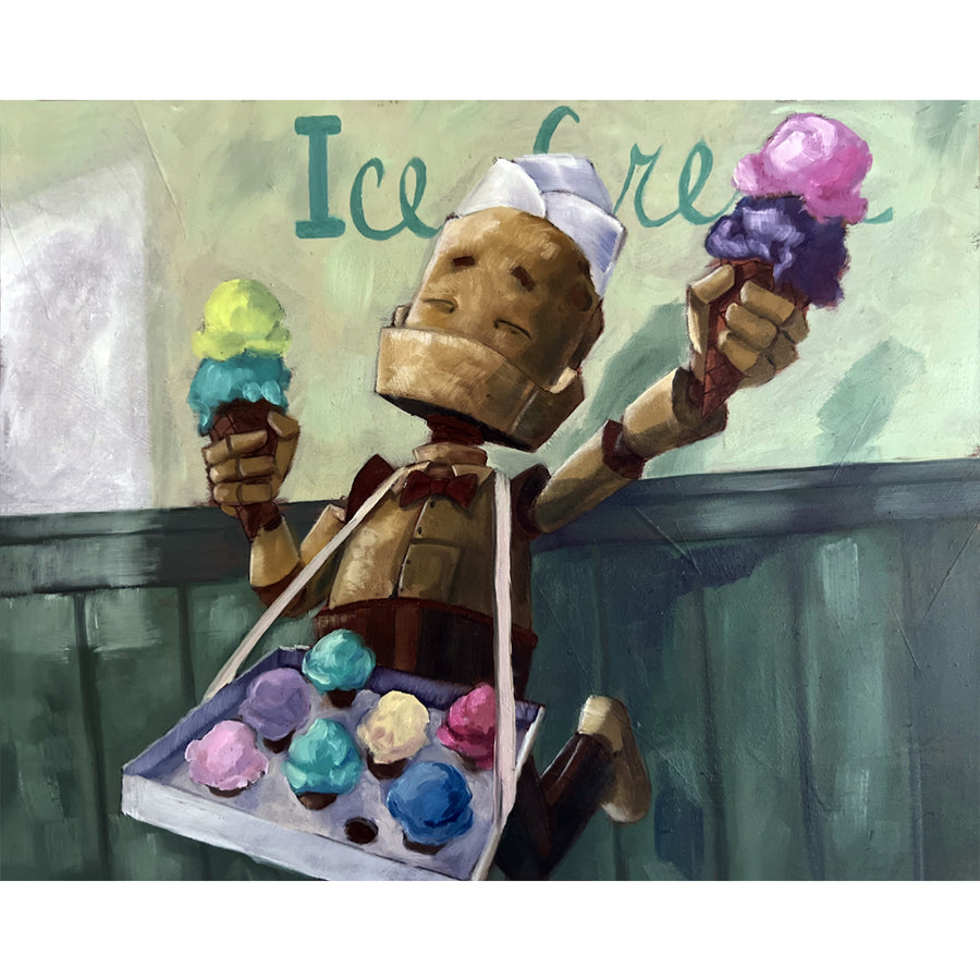 Ice Cream Bot - Lauren Briere - ORIGINAL