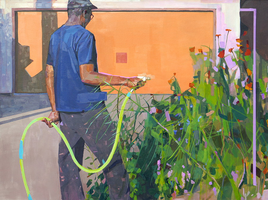 In The Weeds - Ross Loftin - 36x48"