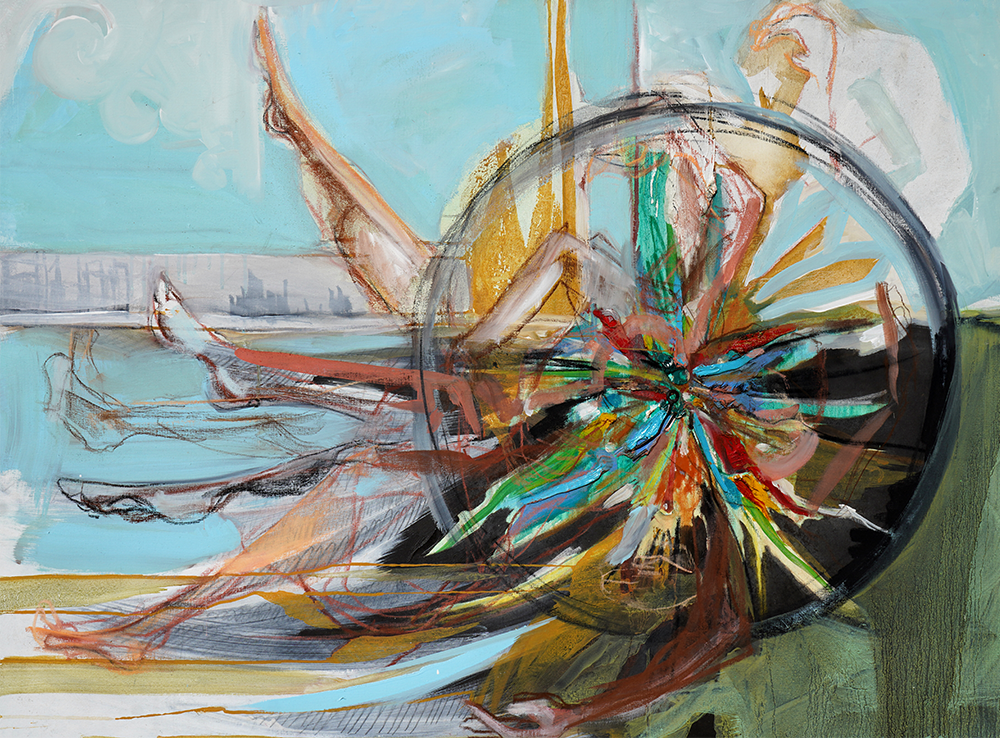 Explode - Jessica Erickson - 36x48"