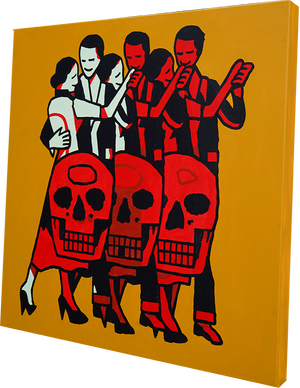 Dance With Me In Our Sleep - Jason Eatherly - 24x24"